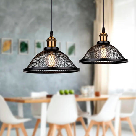 LÁMPARA COLGANTE PRAGA BLACK LED