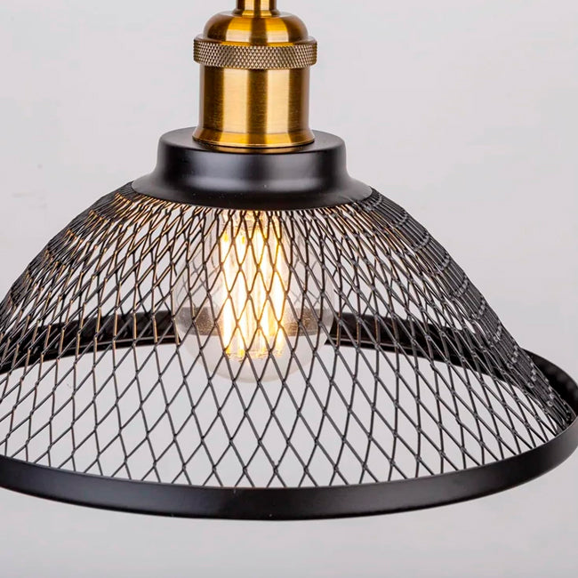 LÁMPARA COLGANTE PRAGA BLACK LED