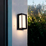 LÁMPARA DE EXTERIOR URSULA BLACK LED 18W LUZ CÁLIDA