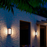 LÁMPARA DE EXTERIOR URSULA BLACK LED 18W LUZ CÁLIDA