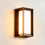 LÁMPARA DE EXTERIOR URSULA BLACK LED 18W LUZ CÁLIDA