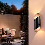 LÁMPARA DE EXTERIOR ARTEMISA BLACK LED 12W LUZ CÁLIDA