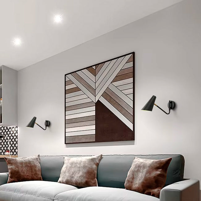 LÁMPARA DE PARED INTERIOR LUXIONA BLACK