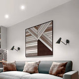 LÁMPARA DE PARED INTERIOR LUXIONA BLACK