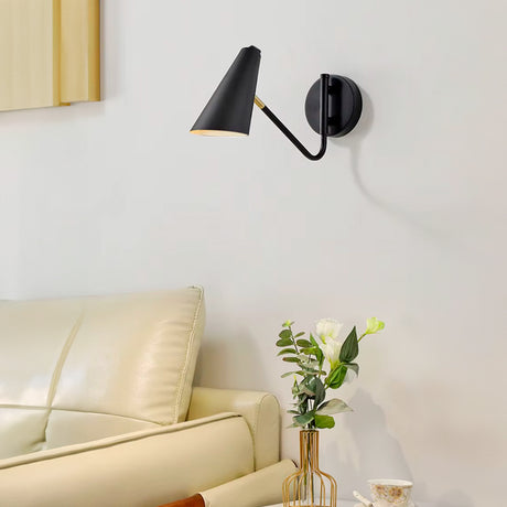 LÁMPARA DE PARED INTERIOR LUXIONA BLACK