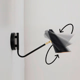 LÁMPARA DE PARED INTERIOR LUXIONA BLACK