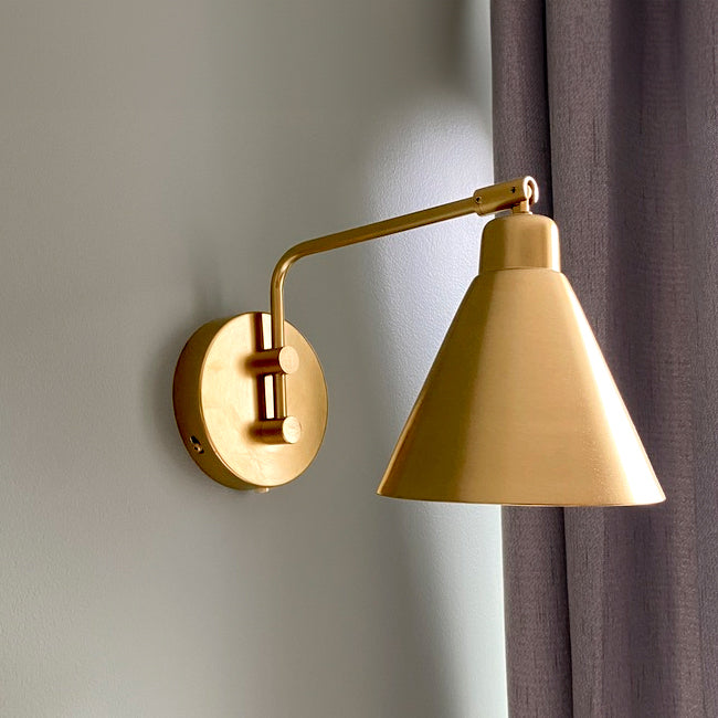 LÁMPARA DE PARED INTERIOR ANASTASE GOLD