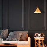 LÁMPARA DE PARED INTERIOR ZAFIRO GOLD LED + FOCO LED FILAMENTO G45 4W E27 TRANSPARENTE