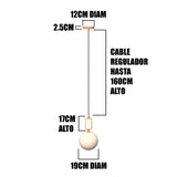 LÁMPARA COLGANTE XOANA LUX GOLD LED