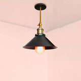 LÁMPARA DE PARED INTERIOR BLACK AND GOLD LUCIANA - SIN FOCO