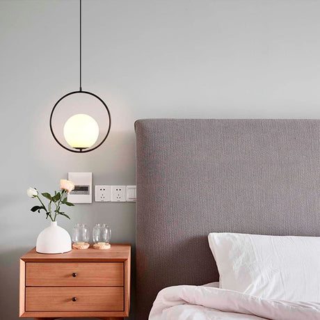 LÁMPARA COLGANTE TRAZZO LUX BLACK LED - SIN FOCO