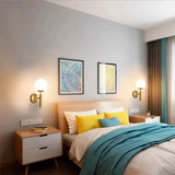 LÁMPARA DE PARED BRUNA GOLD LED