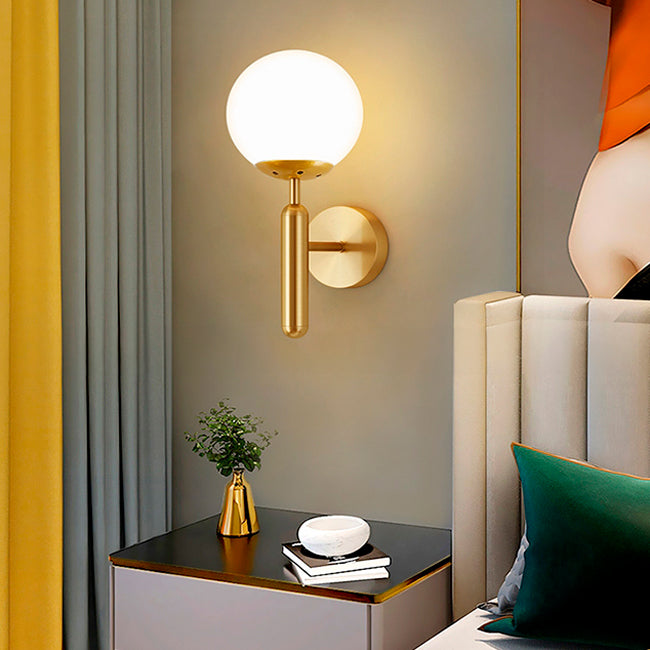 LÁMPARA DE PARED BRUNA GOLD LED