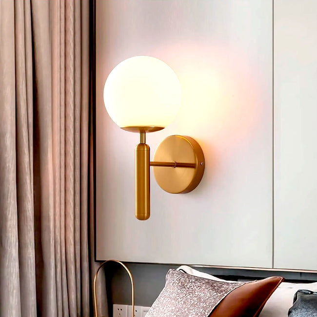 LÁMPARA DE PARED BRUNA GOLD LED