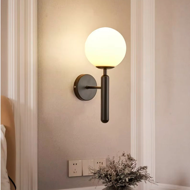 LÁMPARA DE PARED BRUNA BLACK LED