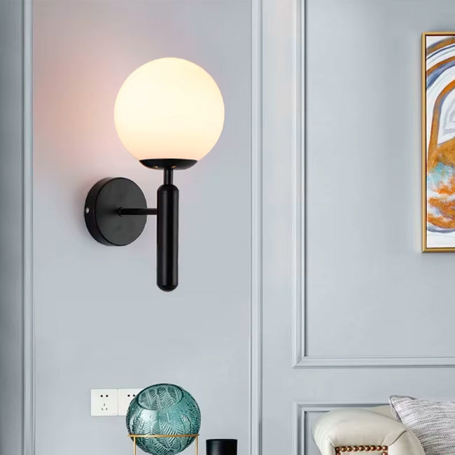LÁMPARA DE PARED BRUNA BLACK LED