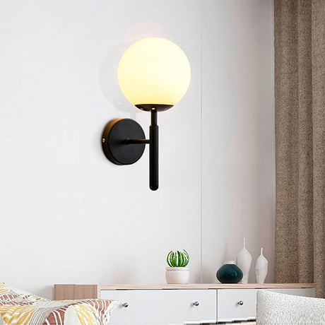LÁMPARA DE PARED BRUNA BLACK LED