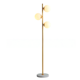 LÁMPARA DE PIE TRAZZO TRIOLUX GOLD - SIN FOCOS