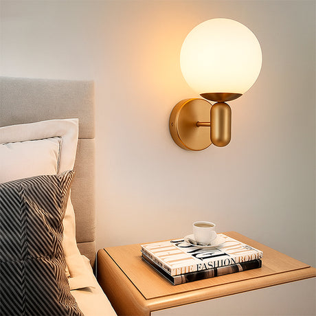 LÁMPARA DE PARED LUCERO GOLD HOTEL LED -  SIN FOCO