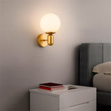 LÁMPARA DE PARED LUCERO GOLD HOTEL LED -  SIN FOCO