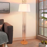 LÁMPARA DE PIE ABIGAIL GOLD LED - SIN FOCO