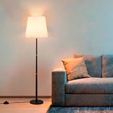 LÁMPARA DE PIE MACARENA BLACK LED - SIN FOCO