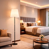 LÁMPARA DE PIE MACARENA BLACK LED - SIN FOCO