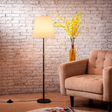 LÁMPARA DE PIE MACARENA BLACK LED - SIN FOCO