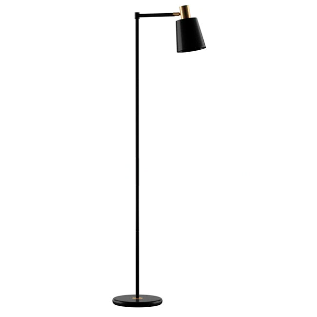 LÁMPARA DE PIE BONNIE BLACK AND GOLD LED
