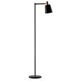 LÁMPARA DE PIE BONNIE BLACK AND GOLD LED