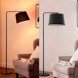 LÁMPARA DE PIE DAMARIS BLACK LED- SIN FOCO