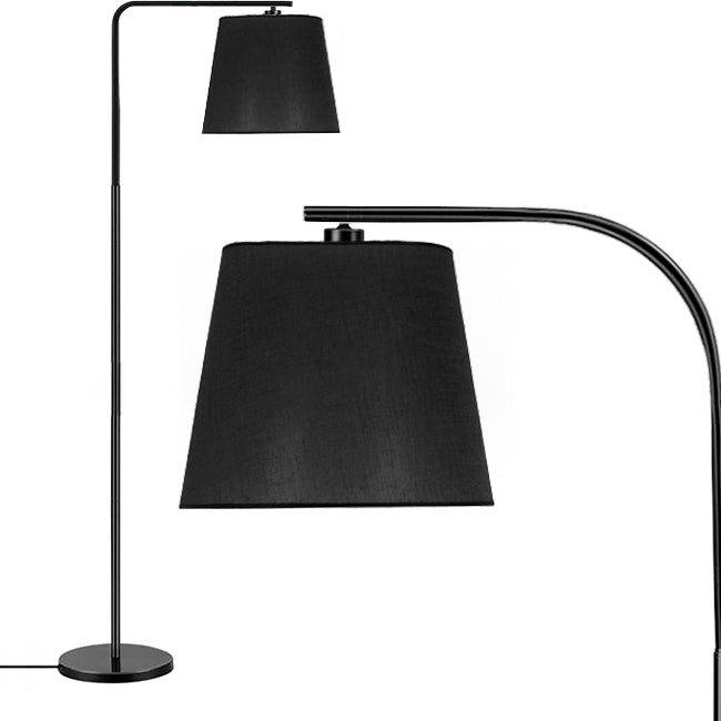 LÁMPARA DE PIE DAMARIS BLACK LED- SIN FOCO