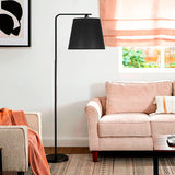 LÁMPARA DE PIE DAMARIS BLACK LED- SIN FOCO