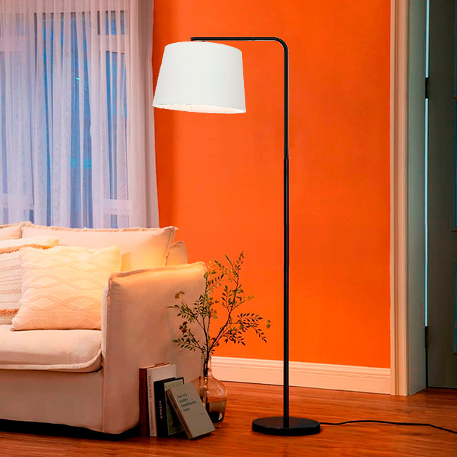 LÁMPARA DE PIE DAMARIS BLACK LED - SIN FOCO