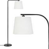 LÁMPARA DE PIE DAMARIS BLACK LED - SIN FOCO
