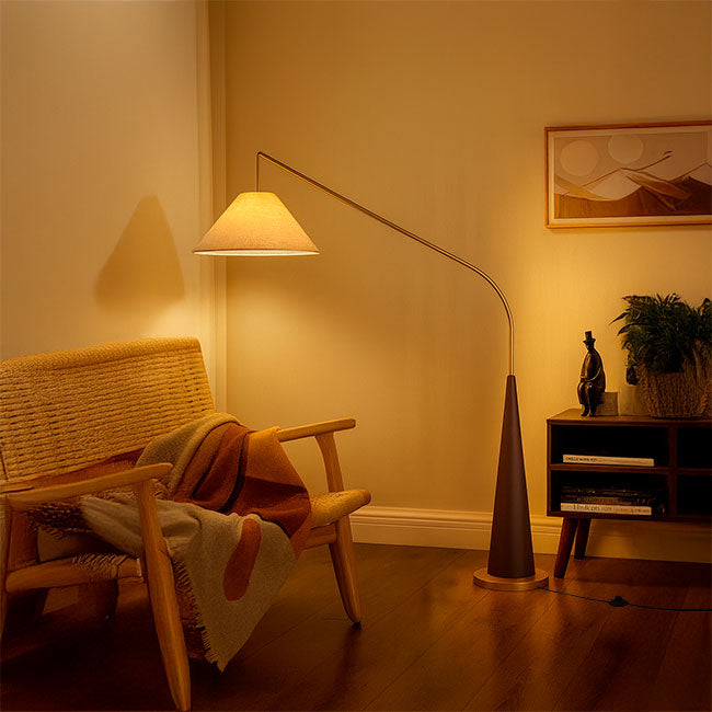 LÁMPARA DE PIE ZENITH WOOD LED