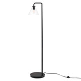 LÁMPARA DE PIE SALOMÉ GLASS BLACK - SIN FOCO