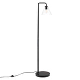 LÁMPARA DE PIE SALOMÉ GLASS BLACK - SIN FOCO