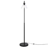 LÁMPARA DE PIE SALOMÉ GLASS BLACK - SIN FOCO