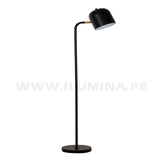 LÁMPARA DE PIE LONDRES BLACK AND GOLD LED - SIN FOCO
