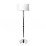 LÁMPARA DE PIE KRYSTAL LUX SILVER - SIN FOCO