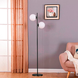 LÁMPARA DE PIE TRAZZO LUX BLACK - SIN FOCOS