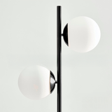 LÁMPARA DE PIE TRAZZO LUX BLACK - SIN FOCOS