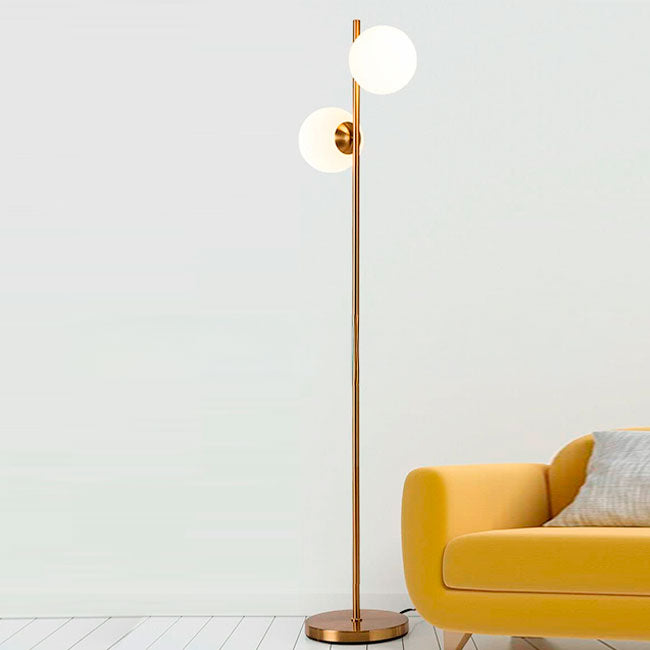 LÁMPARA DE PIE TRAZZO LUX GOLD - SIN FOCOS