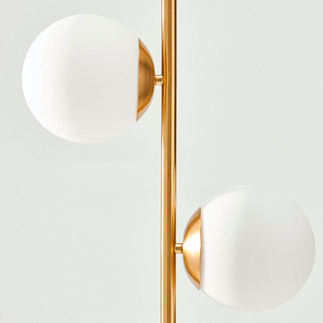 LÁMPARA DE PIE TRAZZO LUX GOLD - SIN FOCOS