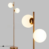LÁMPARA DE PIE TRAZZO LUX GOLD - SIN FOCOS