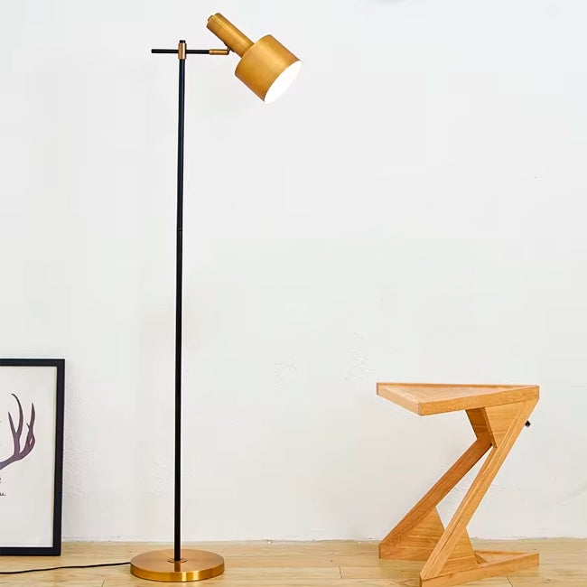 LÁMPARA DE PIE IRLANDA GOLD LED - SIN FOCO