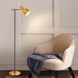 LÁMPARA DE PIE IRLANDA GOLD LED - SIN FOCO