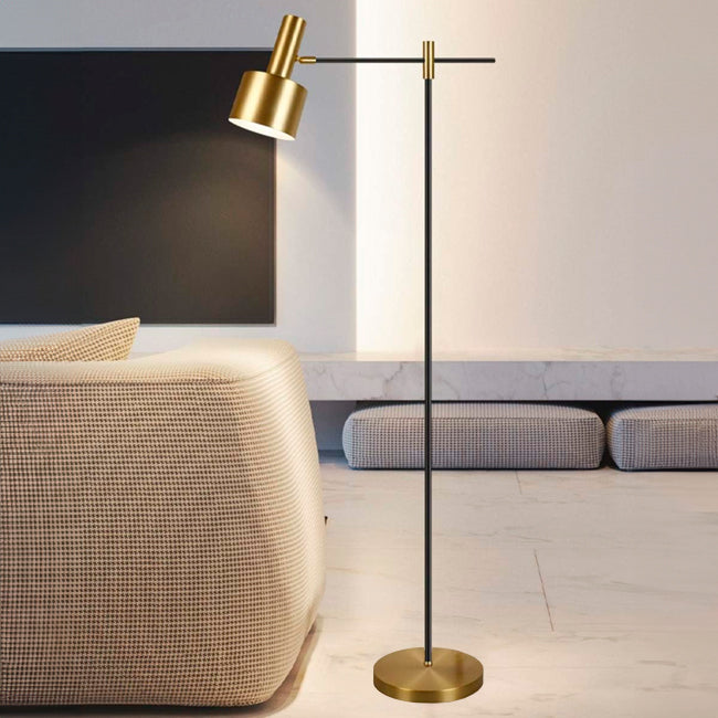 LÁMPARA DE PIE IRLANDA GOLD LED - SIN FOCO