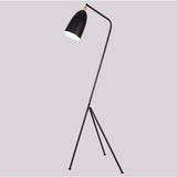 LÁMPARA DE PIE MINIMALISTA CARINA BLACK LED